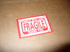 And it is fragile