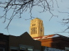 The Burton Memorial Tower over Hill Auditorium