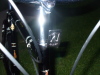 Note the huron, repeated in the head badge and chain ring