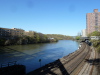 Crossing the Broadway Bridge over the Harlem River