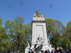 The southwest corner of Central Park. I've never noticed that this is a monument to the Maine. 