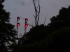 Amtrak railroad signals, Inwood Hills Park