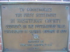The first settlement in Washtenaw County, except for all those other people living here before. Plaque on a building on N. Huron.