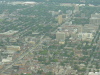 Starting at the bottom left corner of the picture is Spadina Avenue. Roughly in the center of the picture it goes around the former site of Knox College (the building now belongs to the University of Toronto). If you keep following it until it dissapears, you'll see Casa Loma